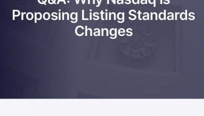 纳斯达克拟修改规则！事关中国企业赴美上市
