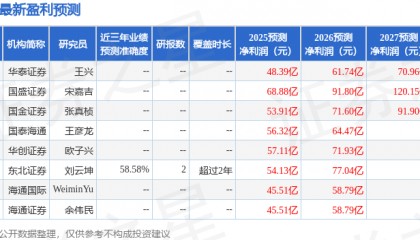 民生证券：给予新易盛买入评级