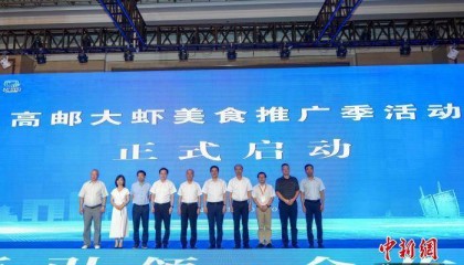 （乡村行·看振兴）江苏高邮聚力打造“五只虾” 助力乡村振兴