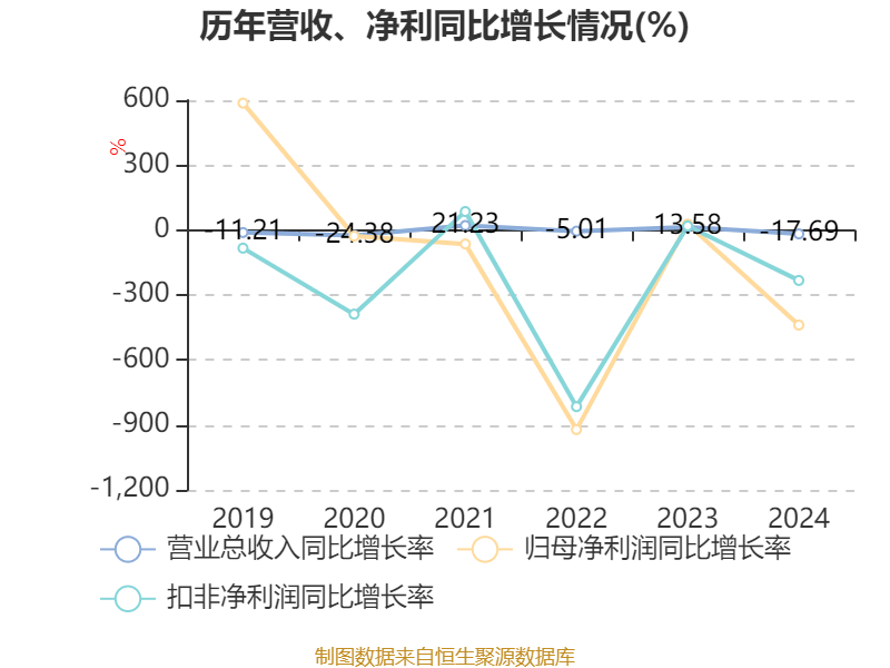 鸿博股份：2024年亏损2.93亿元
