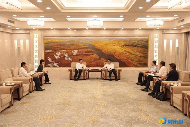 东营市委副书记、市长陈必昌会见交通银行山东省分行客人